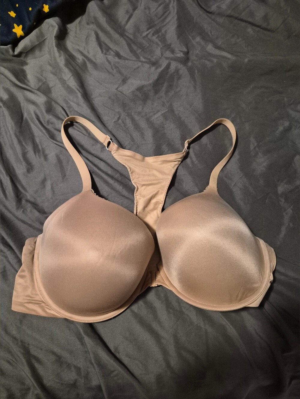 Victoria's Secret Beige Racerback Molded Cup Bra